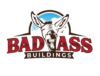 Bad Ass Buildings logo design by DreamLogoDesign