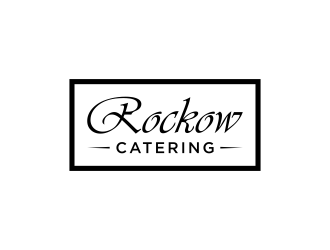 Rockow Catering logo design by p0peye