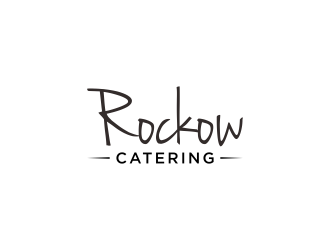 Rockow Catering logo design by p0peye