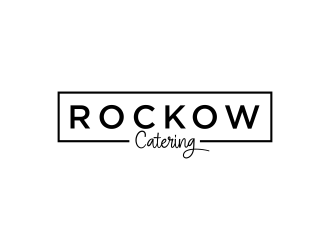 Rockow Catering logo design by checx