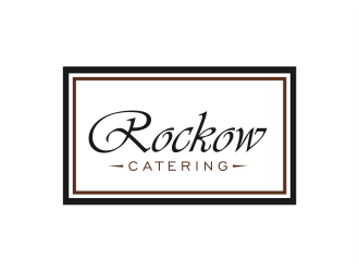 Rockow Catering logo design by onamel