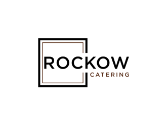 Rockow Catering logo design by alby