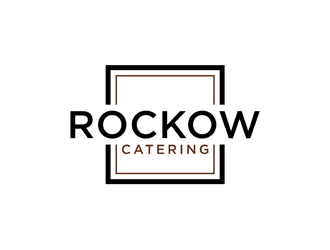 Rockow Catering logo design by alby