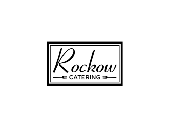 Rockow Catering logo design by sodimejo