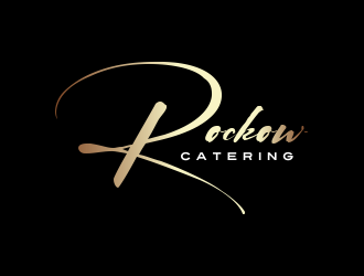 Rockow Catering logo design by AisRafa