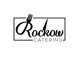 Rockow Catering logo design by artbitin