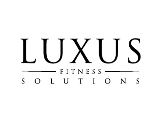 Luxus Fitness Solutions logo design by treemouse