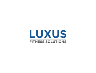 Luxus Fitness Solutions logo design by RIANW