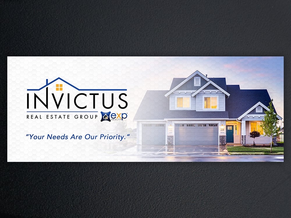 Invictus Real Estate Group logo design by KHAI