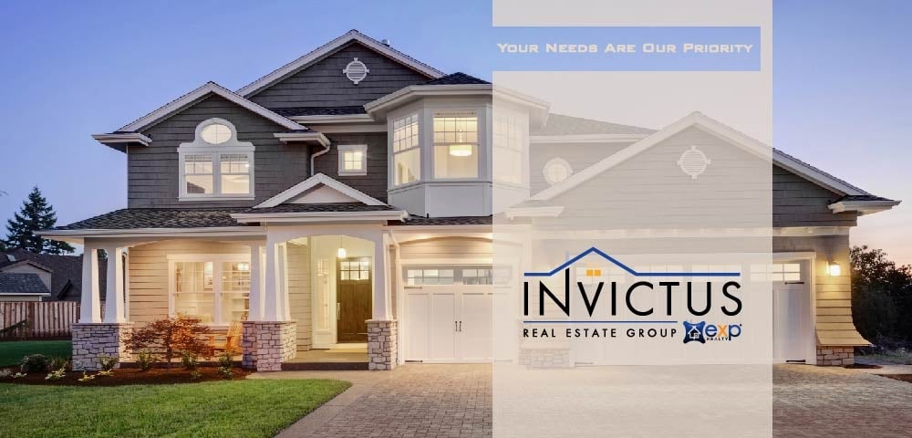 Invictus Real Estate Group logo design by bulatITA