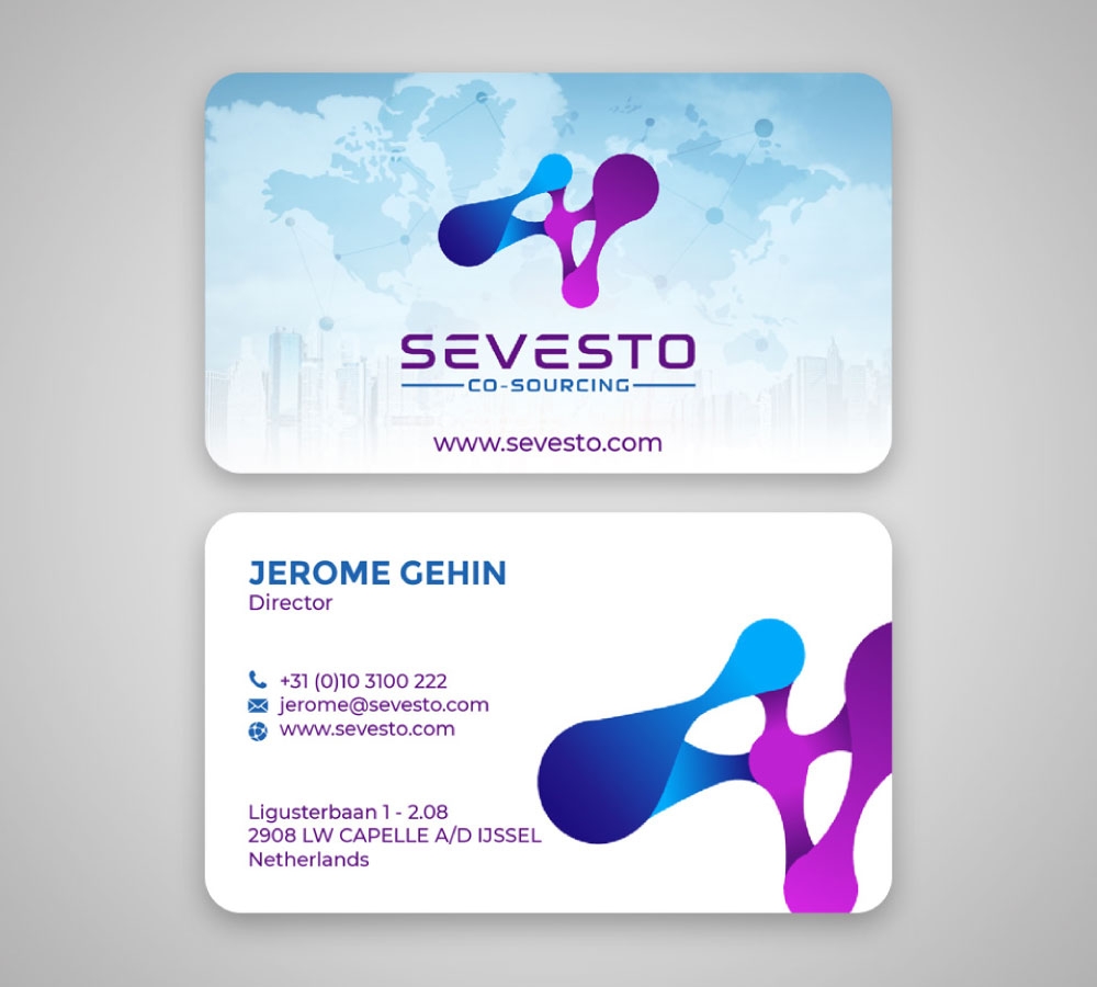 Sevesto logo design by Boomstudioz