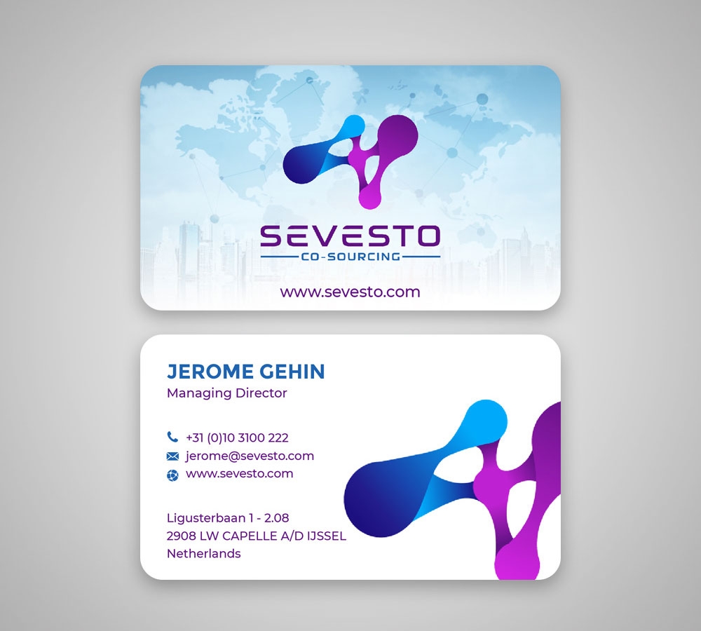 Sevesto logo design by Boomstudioz