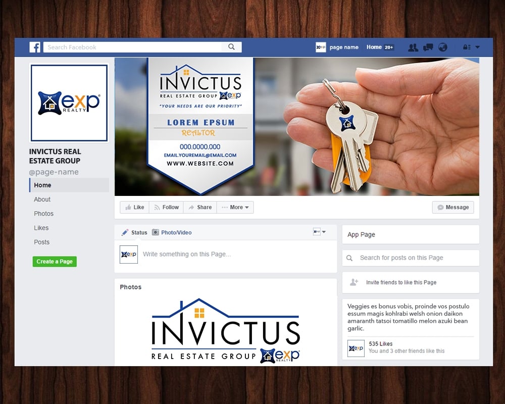 Invictus Real Estate Group logo design by MastersDesigns