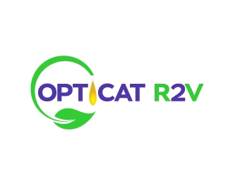 OptiCat R2V logo design by Marianne