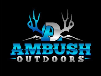 Ambush Outdoors logo design by maze