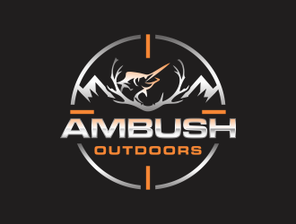 Ambush Outdoors logo design by puthreeone