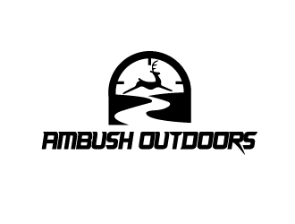 Ambush Outdoors logo design by Marianne