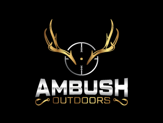 Ambush Outdoors logo design by lestatic22
