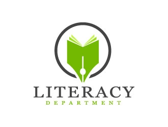 Literacy Department logo design by DesignPal