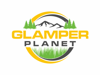 Glamper Planet logo design by afra_art