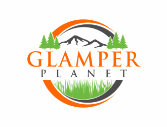 Glamper Planet logo design by afra_art