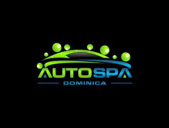 Autospa Dominica logo design by haidar