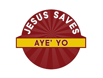 Aye’ YO: JESUS SAVES / A Different Way = Different Money logo design by PrimalGraphics