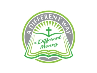 Aye’ YO: JESUS SAVES / A Different Way = Different Money logo design by ozenkgraphic