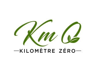 Km 0        Kilomètre zéro logo design by dibyo
