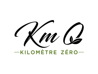 Km 0        Kilomètre zéro logo design by dibyo