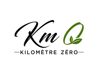 Km 0        Kilomètre zéro logo design by dibyo