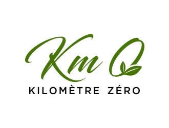 Km 0        Kilomètre zéro logo design by dibyo