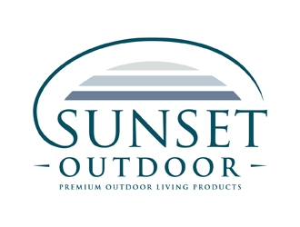 Sunset Outdoor logo design by neonlamp