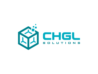 CHGL Solutions logo design by pencilhand