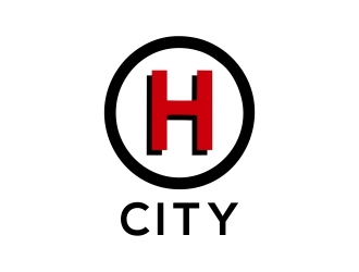 H  (H Utleie - H Drift - H City) logo design by berkahnenen
