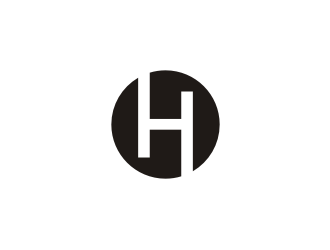H  (H Utleie - H Drift - H City) logo design by Zeratu