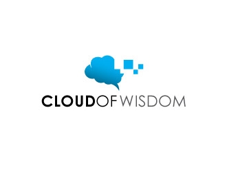 Cloud of Wisdom logo design by REDCROW