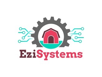 Ezi Systems logo design by ksantirg