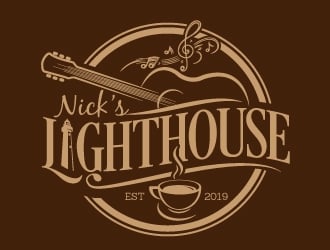 Nicks Lighthouse logo design by jaize