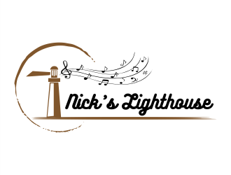 Nicks Lighthouse logo design by Gwerth