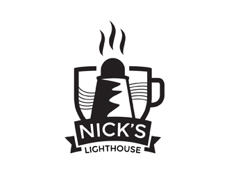 Nicks Lighthouse logo design by neonlamp