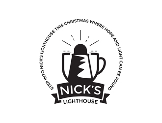 Nicks Lighthouse logo design by neonlamp