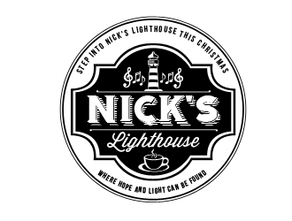 Nicks Lighthouse logo design by Vickyjames