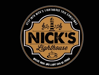 Nicks Lighthouse logo design by Vickyjames