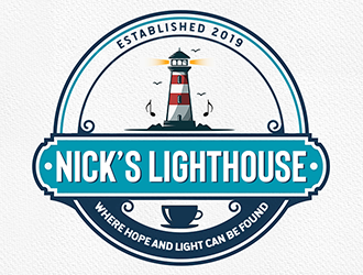 Nicks Lighthouse logo design by Optimus