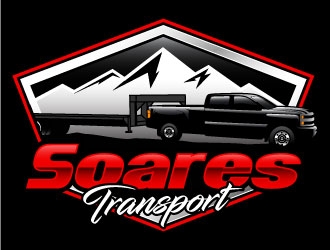 Soares Transport logo design by daywalker
