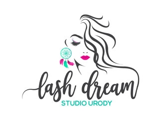 Lash Dream Studio Urody logo design by LogoInvent