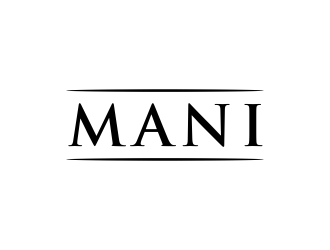Mani logo design by ammad