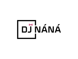 DJ NÁNÁ logo design by ammad