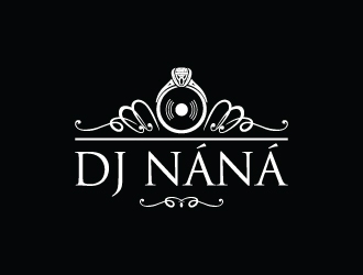 DJ NÁNÁ logo design by iamjason